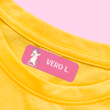 etichette vestiti asilo